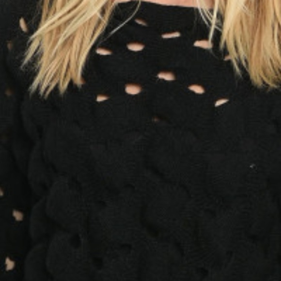 BLACK SWEATER - Picture 3 of 3